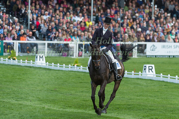 Beanie Sturgis (GBR) riding Lebowski in the Dressage phase  of  the 2017 Mitsubishi Motors  Badminton Horse Trials