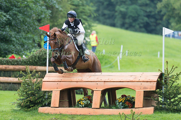JEANETTE BRAKEWELL (GBR) AND FOREVER RED TAKING PART IN THE CROSS COUNTRY PHASE OF THE  CCI THREE STAR COMPETITION AT THE 2017 EQUI-TREK BRAMHAM INTERNATIONAL HORSE TRIALS