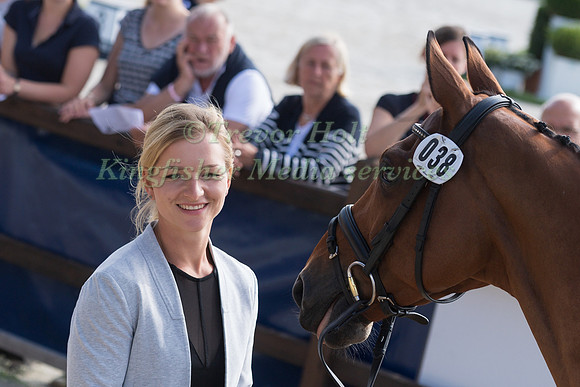 JULIA KRAJEWSKI (GER) AND SAMOURAI DU THOT