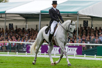 Andrew Nicholson (NZL) riding Avebury competing in the dressage test