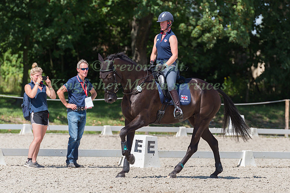 NICOLA WILSON (GBR) AND BULANA