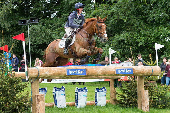 TOM MCEWEN (GBR) AND JOYRIDE TAKING PART IN THE CROSS COUNTRY PHASE OF THE  CCI THREE STAR COMPETITION AT THE 2017 EQUI-TREK BRAMHAM INTERNATIONAL HORSE TRIALS