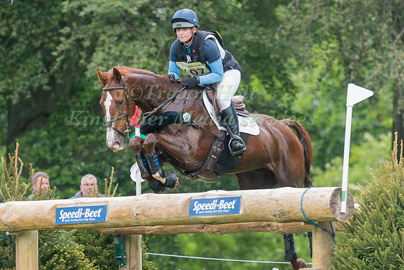 CHARLOTTE EAST (GBR) AND KING ALBERT