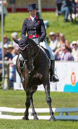 Nicola Wilson (GBR) riding Annie Clover