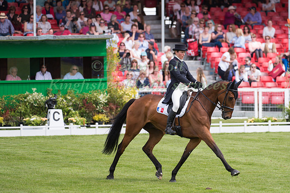 Helene Vattier of France riding Quito de Baliere