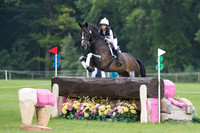 BECKY WOOLVEN (GBR) AND CHARLTON DOWN RIVERDANCE