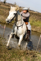 A Guardian competing Cross Country Camargue Style
