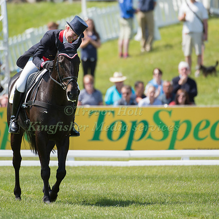 Nicola Wilson (GBR) riding Annie Clover