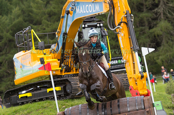 CAROLINE CLARKE (GBR) AND KRAFTY KING
