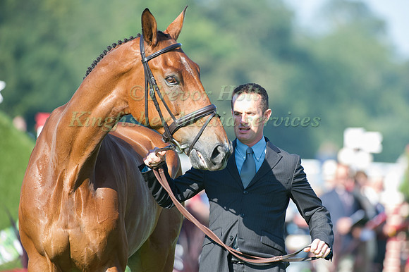 Francis Whittington (GBR) riding Hasty Imp taking part in the Show Jumping Phase