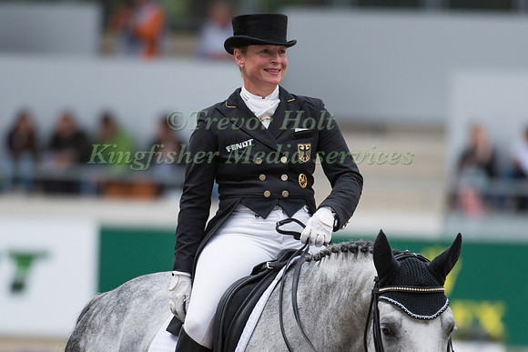 Isabell Werth (GER) and DSP Belantis taking part in the Prize of VUV - Vereinigte Unternehmerverbände Aachen Prix St. Georges CDI4*