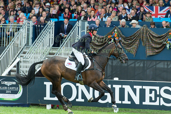 Kitty King of Great Britain riding Persimmon
