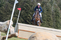 CAROLINE HARRIS RIDING WOODLANDS SPRINGTIME