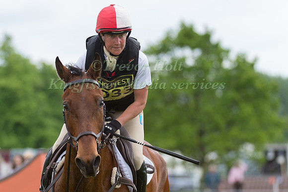 EMILY LOCHORE  RIDING HEXMALEYS HAYDAY COMPETING IN THE CROSS COUNTRY PHASE OF THE ADVANCED  INTERMEDIATE  CLASS AT THE  2017 ROCKINGHAM CASTLE INTERNATIONAL HORSE TRIAL.