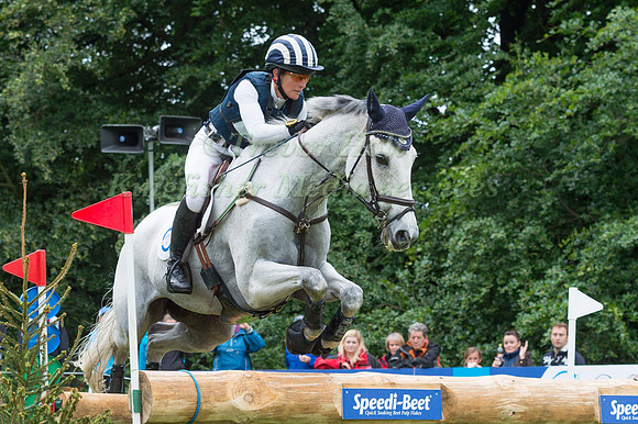CAROLINE  POWELL (NZL) AND UP UP AND AWAY TAKING PART IN THE CROSS COUNTRY PHASE OF THE  CCI THREE STAR COMPETITION AT THE 2017 EQUI-TREK BRAMHAM INTERNATIONAL HORSE TRIALS