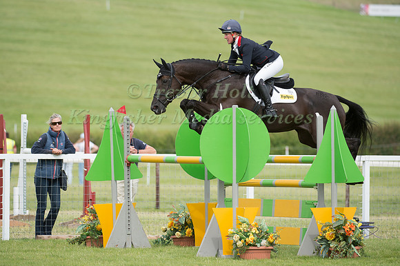 Nicola Wilson (GBR) riding Bulana