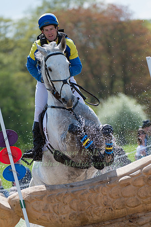 Tyler Cassells (GBR) riding Machismo Star
