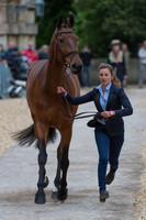 Arianna Schivo ITALY and Quefira de l'Ormeau at the first Horse Inspection of the 2017 Mitsubishi Motors Badminton Horse Trials