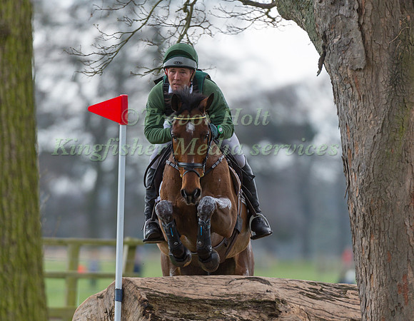 AUSTIN O'CONNOR (IRL) RIDING  KILPATRICK KNIGHT TAKING PART IN  THE LYCETTS GRANTHAM CUP CROSS COUNTRY