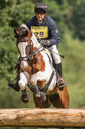 BILL  LEVETT (AUS) RIDING PILTOWN COLOURS