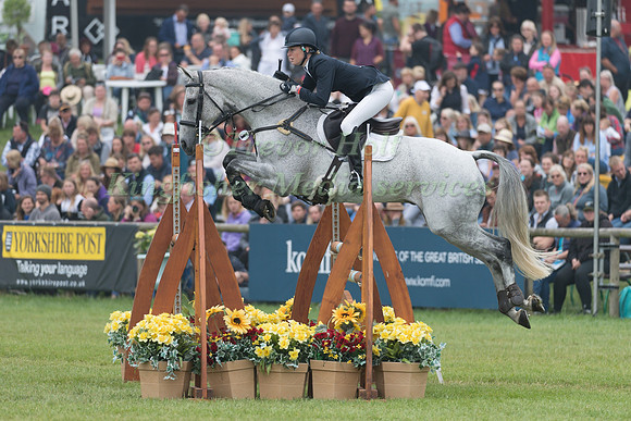 SARAH PICKARD (GBR) AND POLO STRIKER