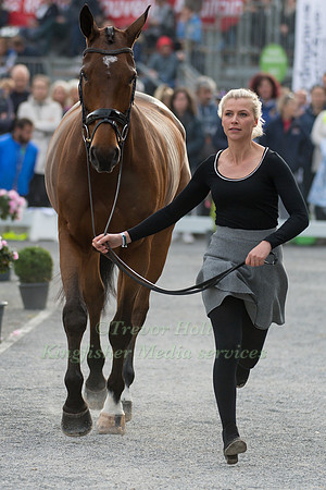 Georgie STRANG (GBR) AND COOLEY EARL