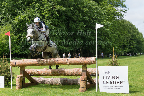 SAMANTHA HOBBS (GBR) RIDING TRESOKE TAKING PART IN THE CROSS COUNTRY PHASE OF THE CICO THREE STAR AT THE 2017 HOUGHTON INTERNATIONAL HORSE TRIALS