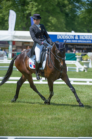 Gwendolen Fer (FRA) riding Romantic Love