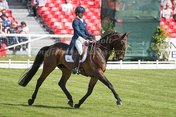 Alice Naber-Lozeman of Holland riding Harry Belafonte