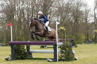 CAROLINE HARRIS RIDING WOODLANDS SPRINGTIME