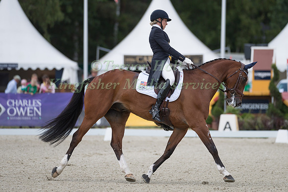 ELISABETH HALLIDAY-SHARP (USA) AND DENIRO Z