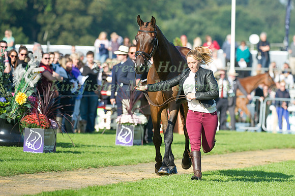 Harry Dzenis (GBR) riding Dromgurrihy Blue taking part in the Show Jumping Phase