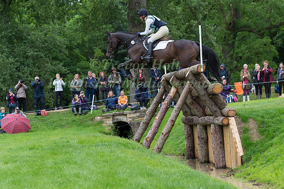 KATIE BARBER (GBR) AND WOODFIELD RIA TAKING PART IN THE CROSS COUNTRY PHASE OF THE  CIC THREE STAR COMPETITION AT THE 2017 EQUI-TREK BRAMHAM INTERNATIONAL HORSE TRIALS