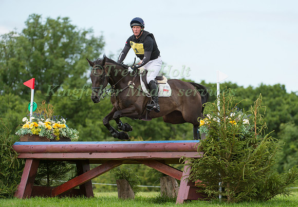 Oliver Townend (GBR) riding Silken Scully