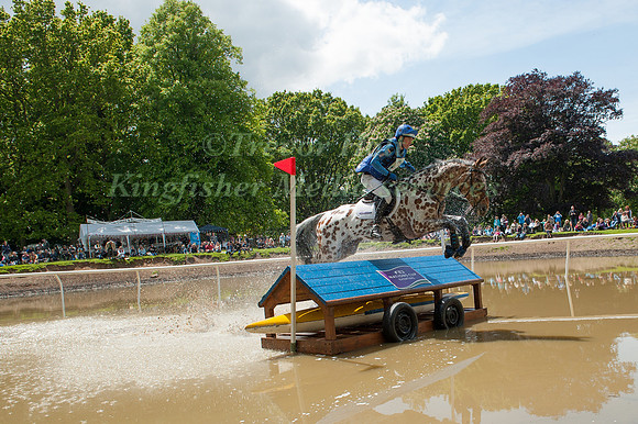 Tim  Cheffings (GBR)  riding Colby II
