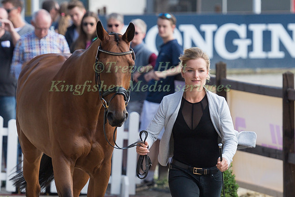 JULIA KRAJEWSKI (GER) AND SAMOURAI DU THOT