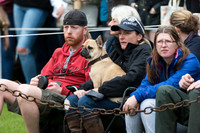 Spectators at the Trot Up