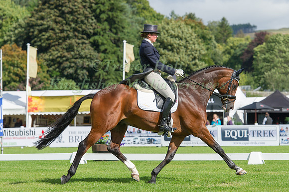 FLORA HARRIS (GBR) RIDING BAYANO