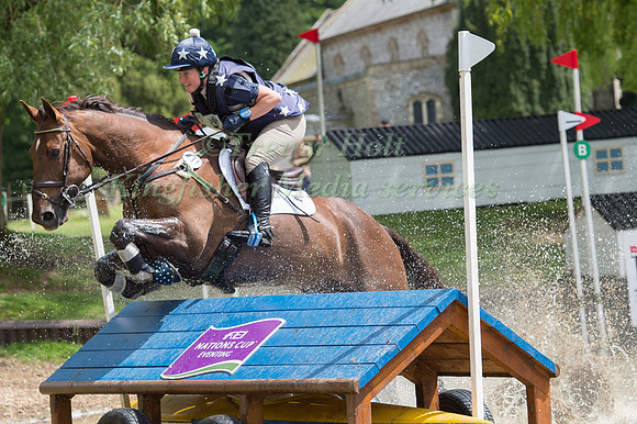 Kylie  Roddy (GBR)  riding Shearwater Billy