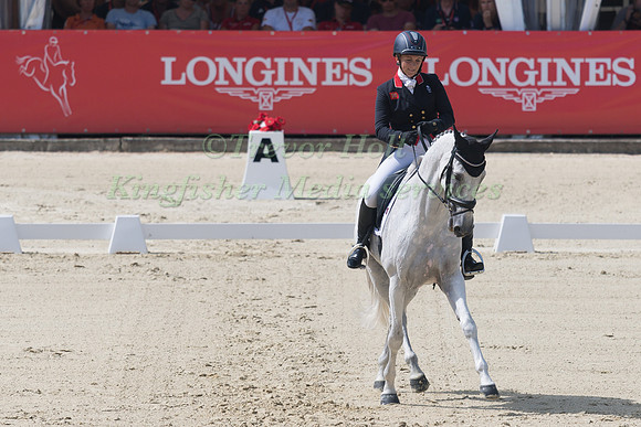GEMMA TATTERSALL (GBR) AND  QUICKLOOK V