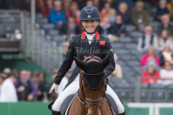 Laura Collett (GBR) and  Mr Bass