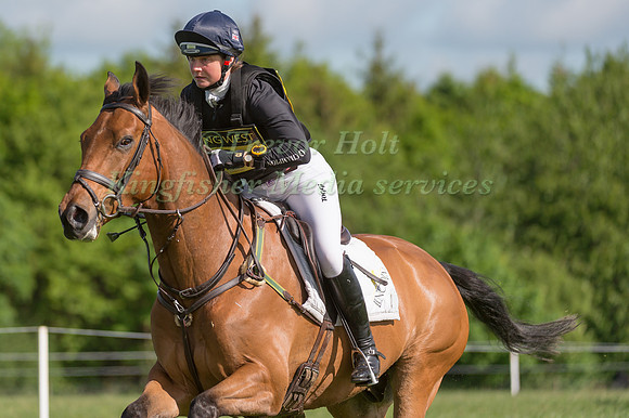 PIGGY FRENCH (GBR) RIDING BIG BERRY COMPETING IN THE CROSS COUNTRY PHASE OF THE  CIC ONE STAR COMPETITION AT THE  2017 ROCKINGHAM CASTLE INTERNATIONAL HORSE TRIAL.