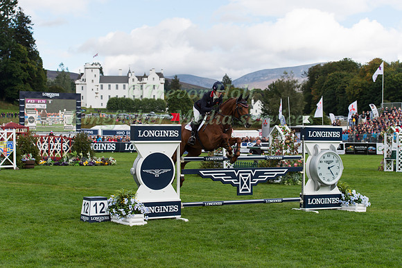 Sarah Bullimore  of Great Britain riding Lilly Corinne