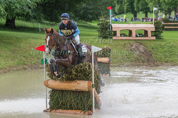 CHARLOTTE EAST (GBR) AND KING ALBERT
