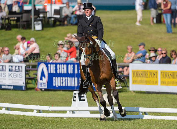 James Sommerville (GBR) riding Talent