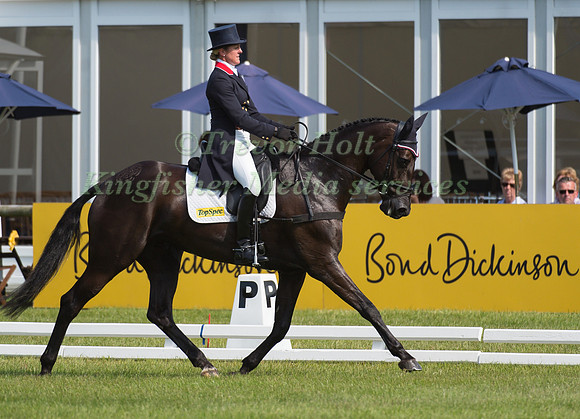 Nicola Wilson (GBR) riding Bulana