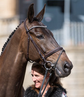 CAROLINE  POWELL (NZL) AND ON THE BRASH AT THE EQUI-TREK CCI *** FINAL HORSE INSPECTION OF THE 2017 BRAMHAM INTERNATIONAL HORSE TRIALS