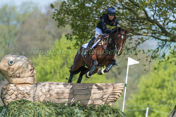 Stephanie  D'Andrimont (BEL) riding Daisy XV