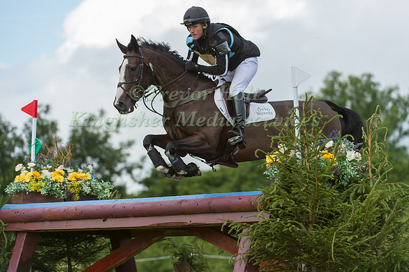 James Adams (GBR) riding Lawly