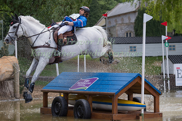 Regis  Prud'hon (FRA)  riding Debiut